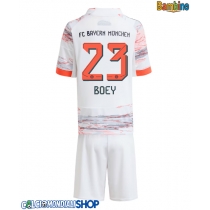 Maglie da calcio Bayern Munich Sacha Boey #23 Seconda Maglia Bambino 2025-26 Manica Corta + Pantaloni corti)